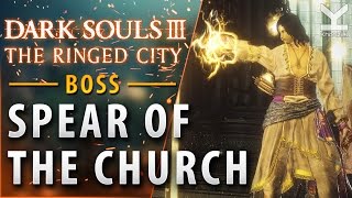 Dark Souls III The Ringed City  Boss  Halflight Spear of the Church Offline [upl. by Onaled903]