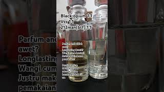 parfum black opium vss 212 m btf [upl. by Ellwood]