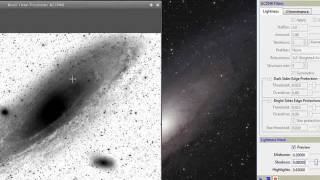 Procesado de una astrofotografía con Pixinsight 17 [upl. by Ahcilef821]