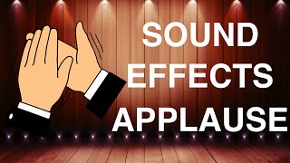 Clapping Sound Effects  Applause  Audience  Crowd Sound Effect [upl. by Rhpotsirhc]