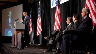 President Obama Takes Questions at GOP House Issues Conference [upl. by Ecnerat]