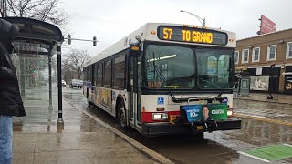 Ride On CTA 2009 New Flyer D40LF 1989 On Rt 57 Laramie to GrandLatrobe [upl. by Denver]