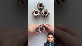 Amazing beautiful pastry art tutorial food pastry pastrychef pastery pastryart shorts [upl. by Dusa633]