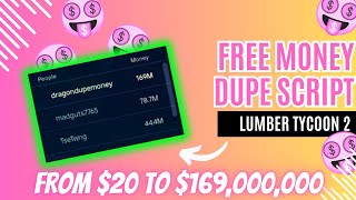 Free Money Dupe Script  Lumber Tycoon 2 [upl. by Nywloc528]