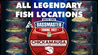 LEGENDARY FISH LAKE CHICKAMAUGA  Bassmaster Fishing 2022 [upl. by Krystalle257]