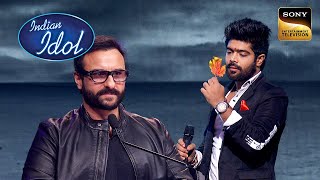 Revanth की Gerua पर मीठी आवाज़ में खोए Saif Ali Khan  Indian Idol Season 9  Full Episode [upl. by Ultann378]