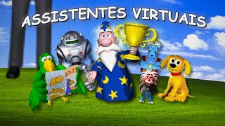 Testei os ASSISTENTES VIRTUAIS do WINDOWS XP [upl. by Noryt]