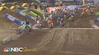 2023 Supercross Round 4 in Anaheim  EXTENDED HIGHLIGHTS  12823  Motorsports on NBC [upl. by Aeet246]