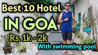 Best Hotel in Goa Under 2000  Budget hotels amp Resort Near Beach  hotel in Goa baga Calangute Beach [upl. by Emrich386]