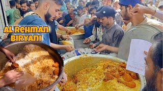 Al Rehman Biryani  Famous Chicken Biryani Kharadar  Karachi Street Food [upl. by Blanch]