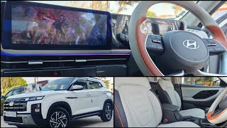 CRETA 2024 WITH 10 HYUNDAI GENUINE ACCESSORIESAUDISON AUDIO amp AUZOOM LIGHTS UPGRADE [upl. by Korwin]