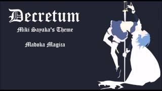 Music Box Decretum  Miki Sayakas Theme [upl. by Haya]