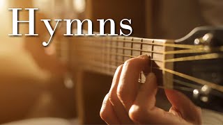 Peaceful Acoustic Worship 4 Hours of the BEST HYMNS of all time played on Guitar [upl. by Annavoig]