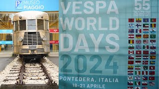 Vespa World Days 2024 Visita al Museo Piaggio ❤️ 🛵🏍🛵 [upl. by Yclek514]