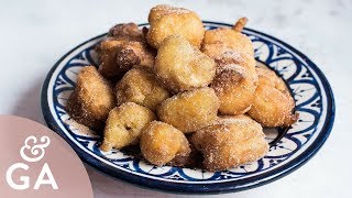 PAPAJOTES dulces de Jaén  Barrigas de vieja  Papa viejos receta tradicional [upl. by Nylesoj]