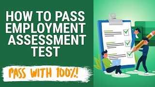 How to Pass Employment Assessment Test IQ and Aptitude Questions amp Answers [upl. by Donoghue]