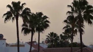 El Sol oculto por la Calima al Amanecer en Maspalomas [upl. by Aneeh]