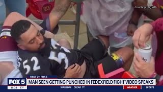 Ravens fan assaulted in viral FedEx Field brawl breaks silence [upl. by Wahl188]