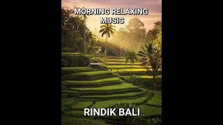 RINDIK BALI  MORNING RELAXING MUSIC [upl. by Namzzaj]