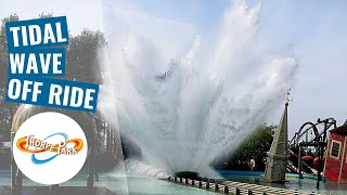 Tidal Wave  Off Ride  Thorpe Park Resort [upl. by Emlyn90]