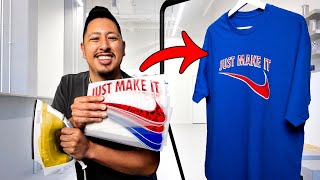 How To Start A TShirt Printing Business With Only 30 [upl. by Bearce]