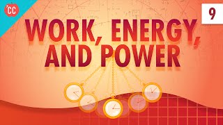 Work Energy and Power Crash Course Physics 9 [upl. by Mahan]