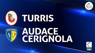 Turris  Audace Cerignola 11  Gli Highlights [upl. by Wynn17]