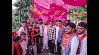 BJP candidate Thakur Darshan Singh visited Jhanker and many areas of Basohli [upl. by Gaylor650]