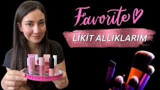 FAVORİ LİKİT ALLIKLARIM  Uygun Fiyatlı Likit Allıklar 💓 [upl. by Adnana427]