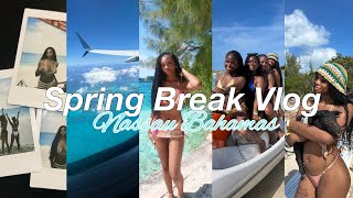 BAHAMAS TRAVEL VLOG  spring break girls trip [upl. by Bartie559]