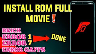 CARA MEMASANG ROM CUSTOM DI ANDROID  MENGATASI ERROR 7ERROR 1ERROR GAPPS  BANG LEVV [upl. by Lebbie499]