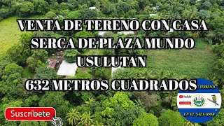 VENTA DE TERRENO CON CASA EN EL CANTÓN OJO DE AGUA DEPARTAMENTO DE USULUTAN [upl. by Onitnevuj]