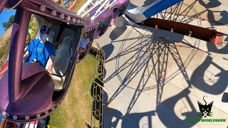 THRILL LOOPING RIDE quotCENTRIFUGEquot ONRIDE  FETE FORAINE DE FALAISE FRANCE 2021 [upl. by Leckie]