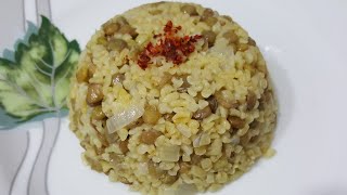 Yeşil Mercimekli Bulgur Pilavı [upl. by Eednarb165]