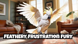 Crazy Cockatoos Hilarious Tantrum Caught on Camera [upl. by Lohman]