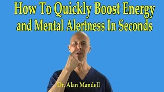 How To Quickly Boost Instant Energy and Mental Alertness in Seconds Chinese Point  Dr Mandell [upl. by Ellene]