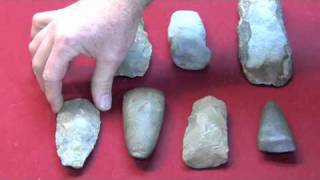 Indian Artifacts  Stone Tools 2 [upl. by Noli]