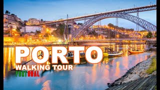 WALKING TOUR PORTO PORTUGAL [upl. by Ocnarf320]