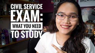 Civil Service Exam Coverage  What you need to study [upl. by Ecienal]