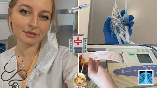 Hemşirelik Hastane Staj Vlog 2 👩🏼‍⚕️🏥 kan şekeri ölçümü manuel tansiyon ölçümü [upl. by Ellevehs]