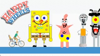 BoB Esponja no Happy Wheels  Quiz do BoB [upl. by Schouten306]