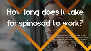 What Is Spinosad Insecticide How long does it take for spinosad to work [upl. by Webb]