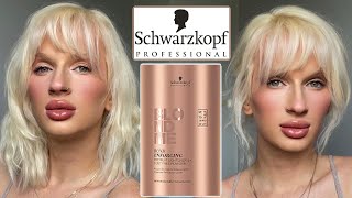 Bleaching My Hair Schwarzkopf Blondme [upl. by Evania746]