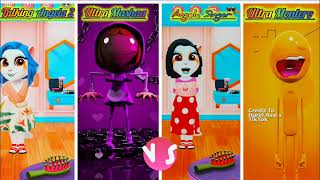 Ultra Masha Vs Montero Ultra Vs Talking Angela 2  Who is best 🤣 Mega Battle Part 14 [upl. by Clarabelle321]