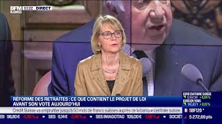 Véronique Louwagie Commission des finances  Réforme des retraites vers un passage sans 493 [upl. by Adnawt]