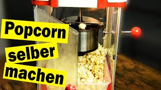 Popcorn zuhause selber machen mit einer Popcornmaschine  Fancy Reviews [upl. by Elocn]