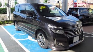 2013 NISSAN ELGRAND HighwaySTAR  Exterior amp Interior [upl. by Ennairol]