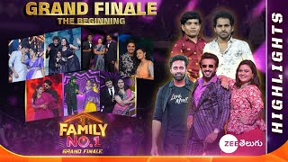 Family No1 Grand Finale  Part 1 Episode Highlights  Every Sun  11 AM  Zee Telugu [upl. by Ahseket538]