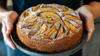 Le Gâteau aux pommes de GrandMère moelleux avec moins de beurre [upl. by Catto]