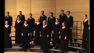 CWU Chamber Choir Vijay Singh Carpenters of God [upl. by Janeen]